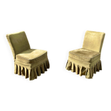 Paire de chauffeuses