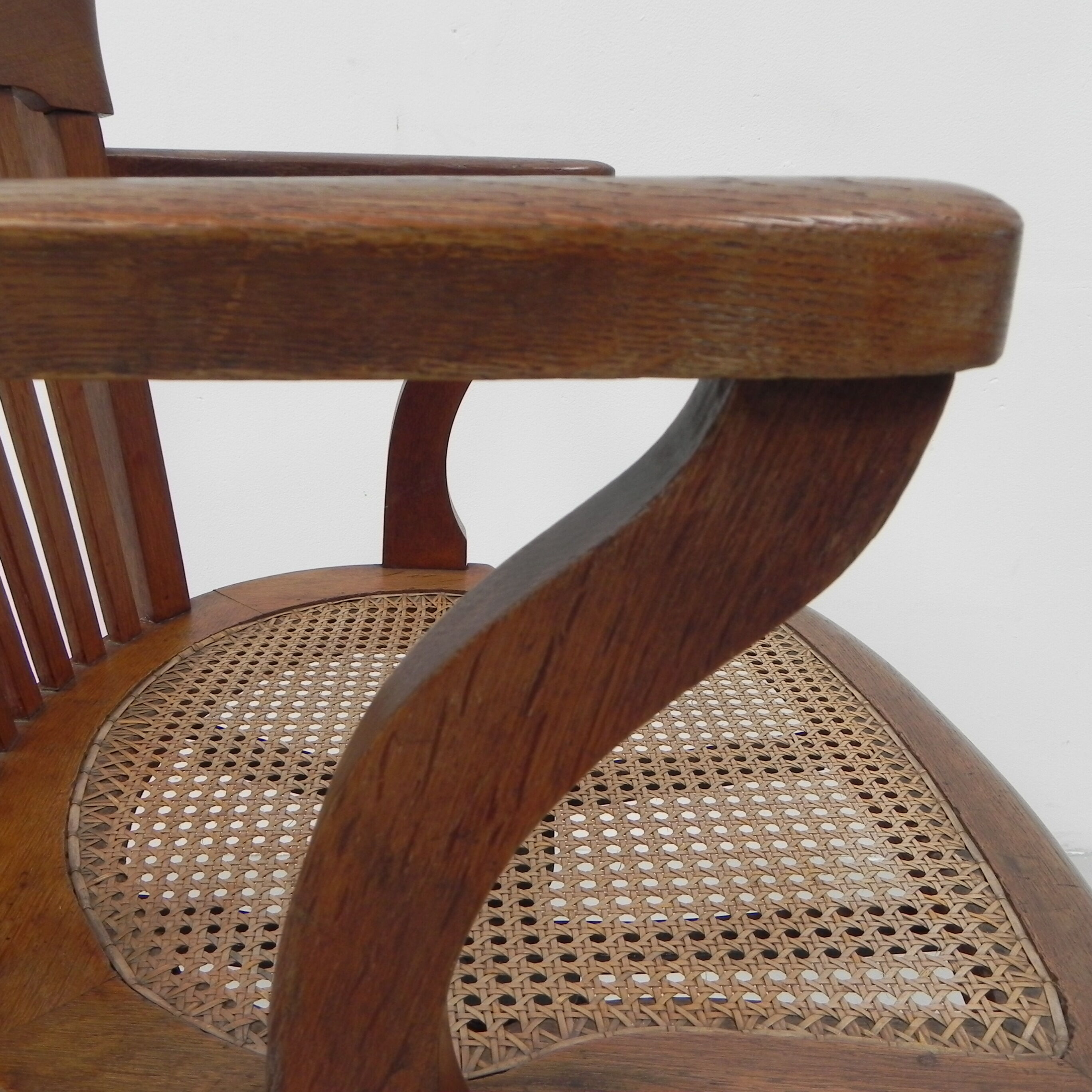 Oak office chair