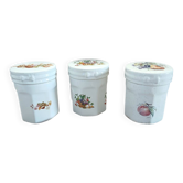 3 pots à friandises anciens