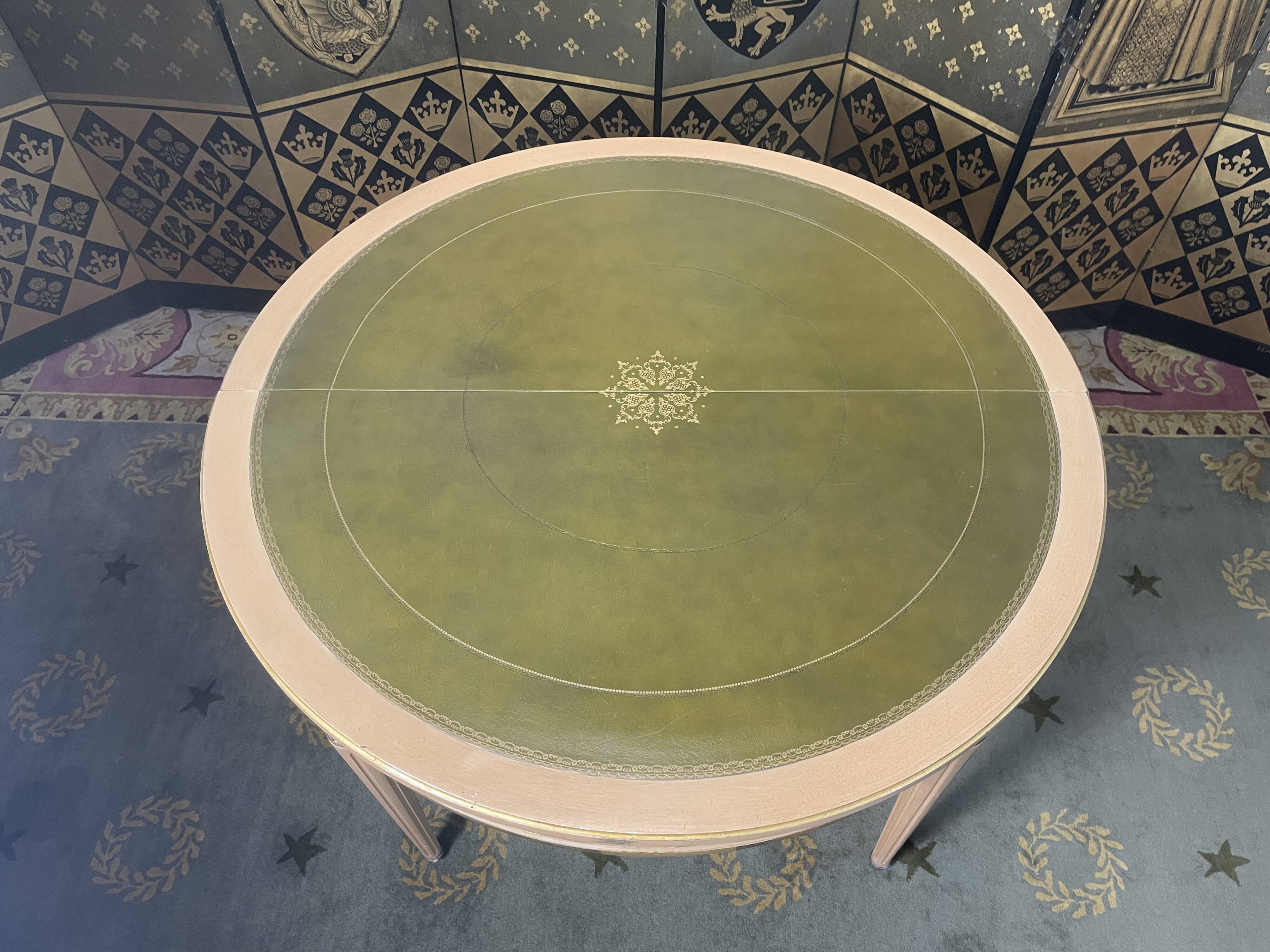 Louis XVI style round dining table