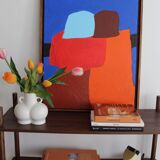 Acrylic on canvas "come closer" original by Bodasca 55x45cm