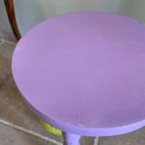 Lilac tripod stool