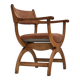1960s, Danish design by Henning Kjærnulf, reupholstered lounge chair, model "Kurul".