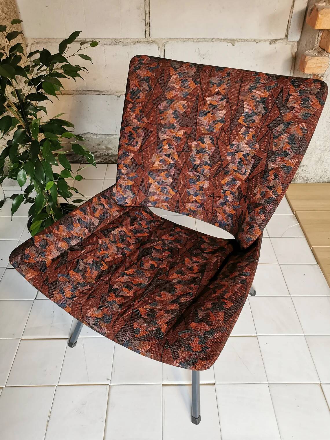 Vintage Lupina Shell Lounge Chair: Niko Kralj, Retro 1960s Yugoslav Design