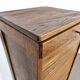 Vintage large oak shutter cabinet | 1930s