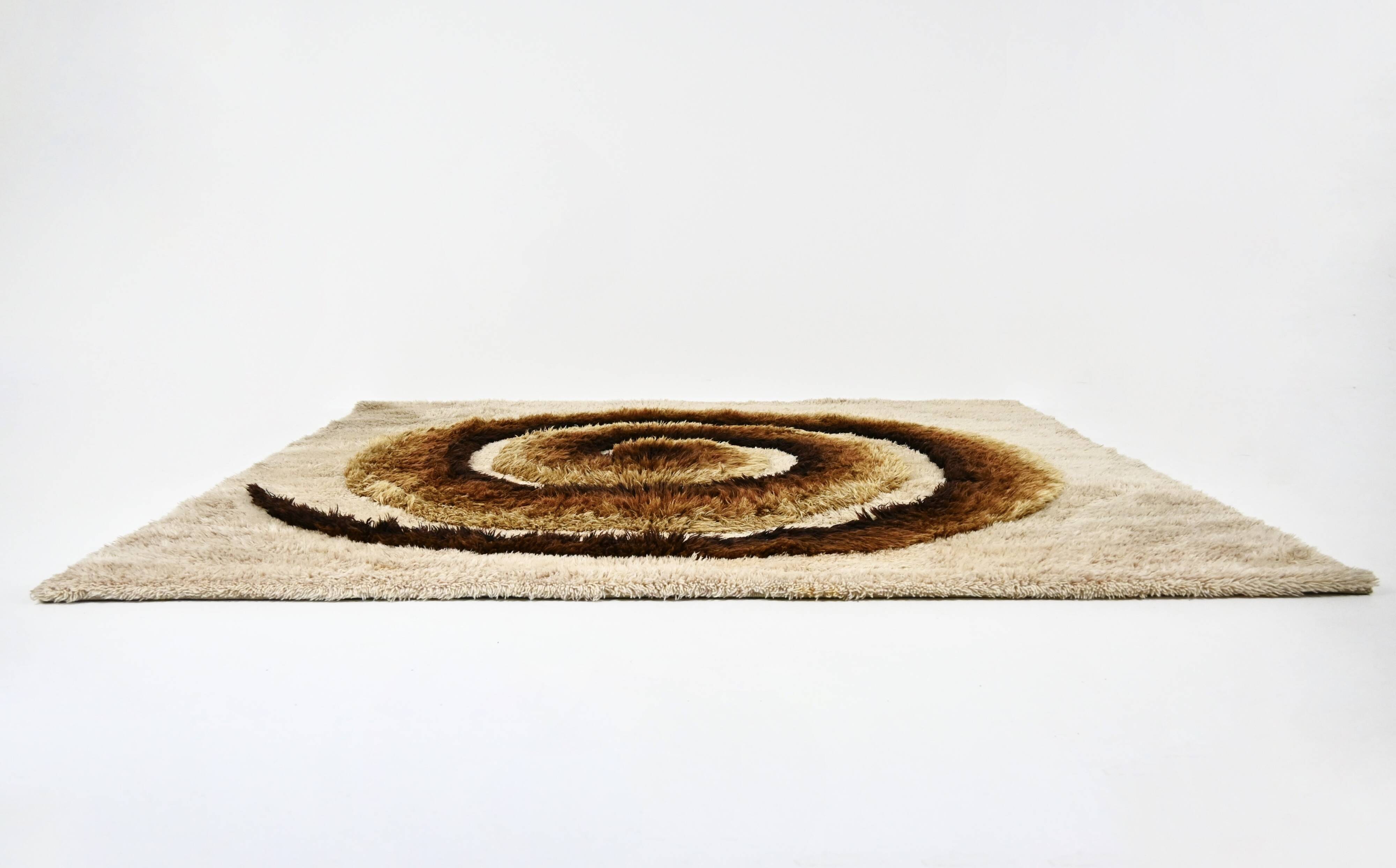 Italian patterned rug, 1960s