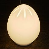 Lampe de table œuf en verre de Murano