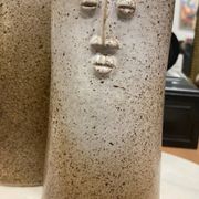 Pair of anthropomorphic vases by Georges Cantin