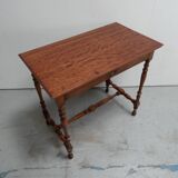 Antique mahogany sidetable with drawer