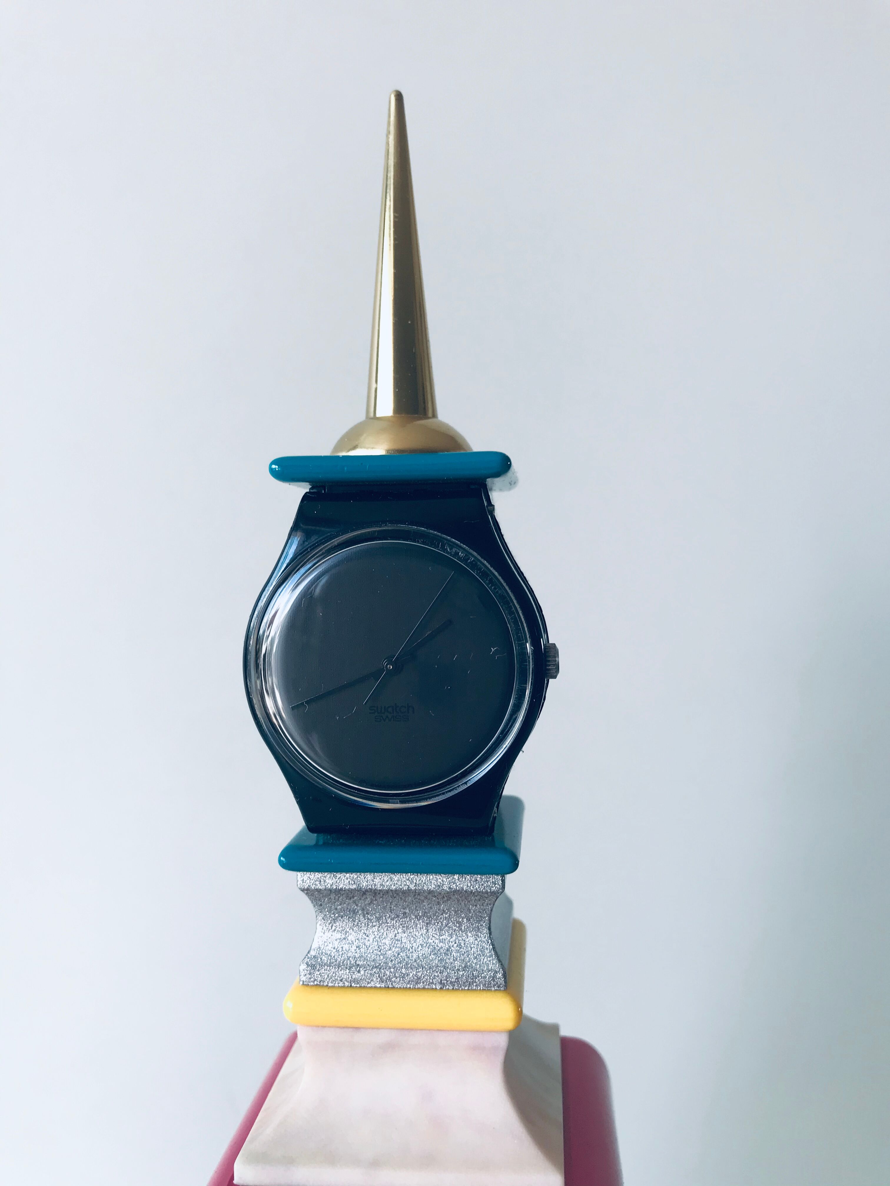 Pendulette Swatch par Alessandro Mendini