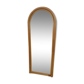 Miroir vintage rotin 36x90cm