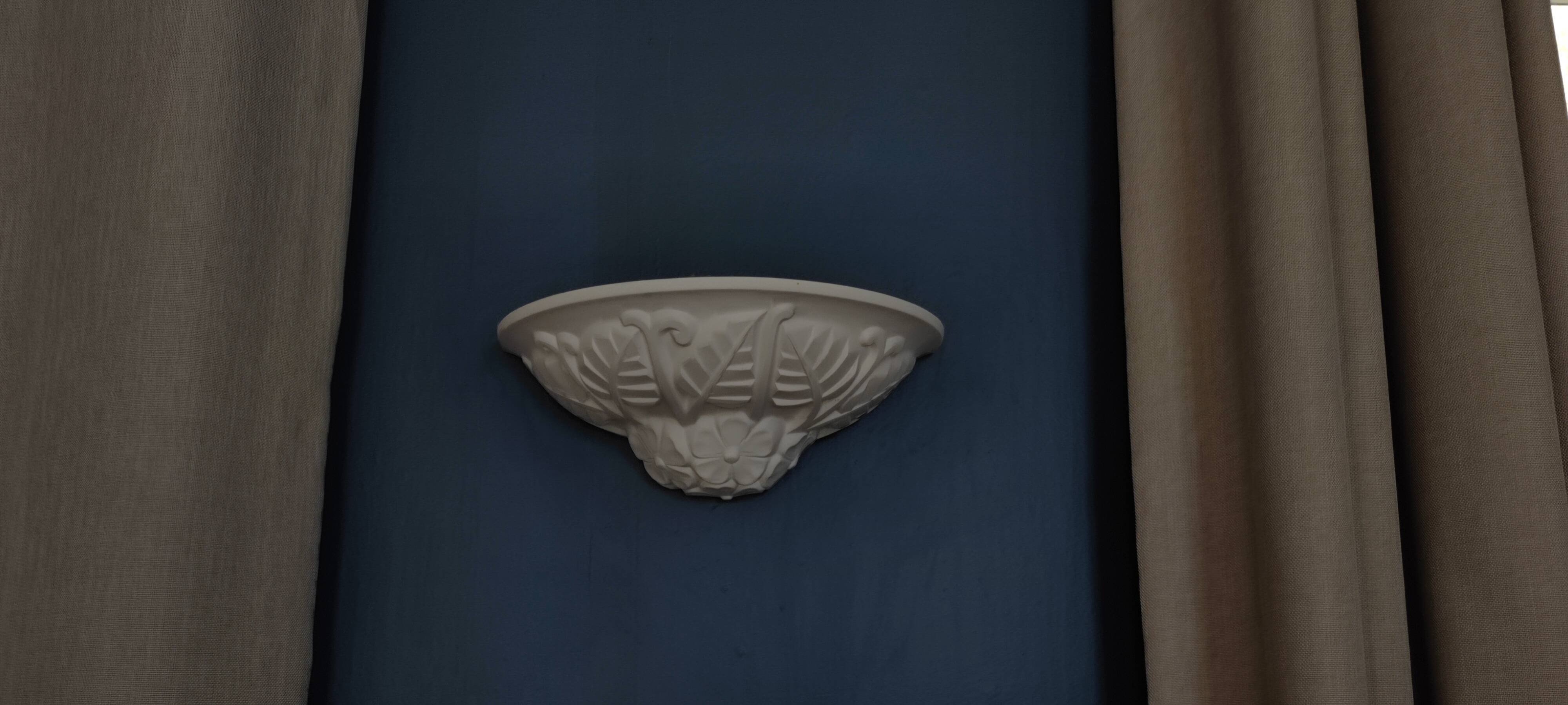 2 Art Deco appliques