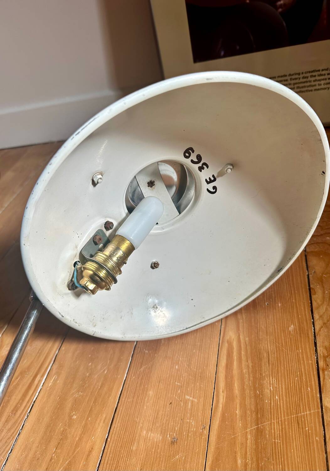 Vintage architect lamp