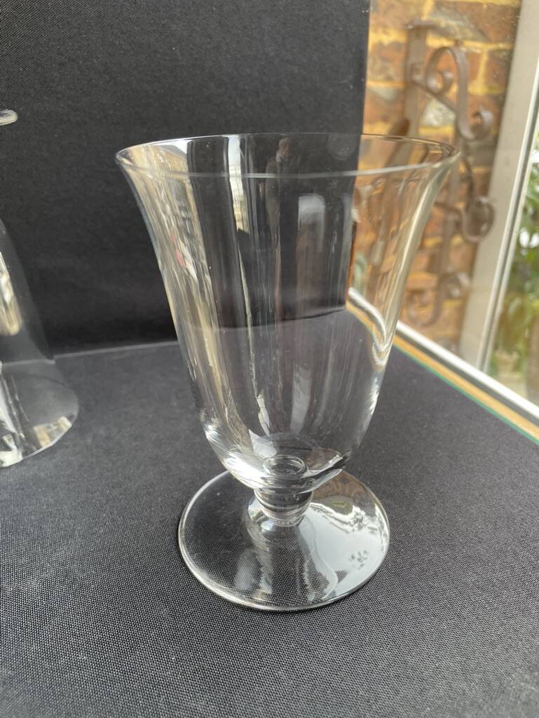 6 Baccarat water glasses Meurcie service – Art Deco