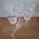 6 crystal glasses from Arques Model Villeneuve