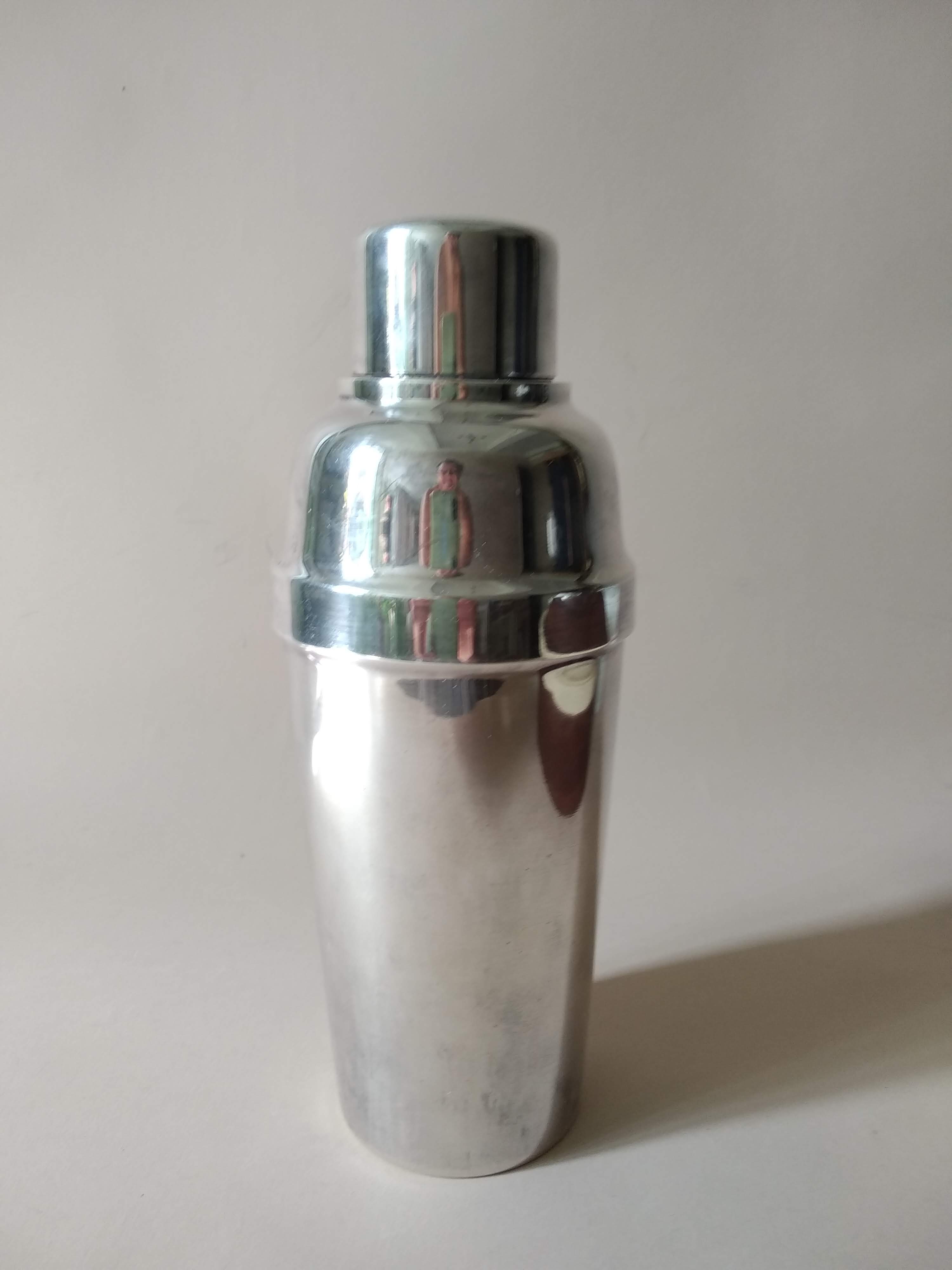 shaker silver metal vintage ercuis