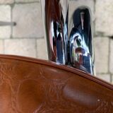 Skai chairs and vintage chrome