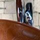 Skai chairs and vintage chrome
