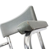 Industrial chair with armrests and Tablet
