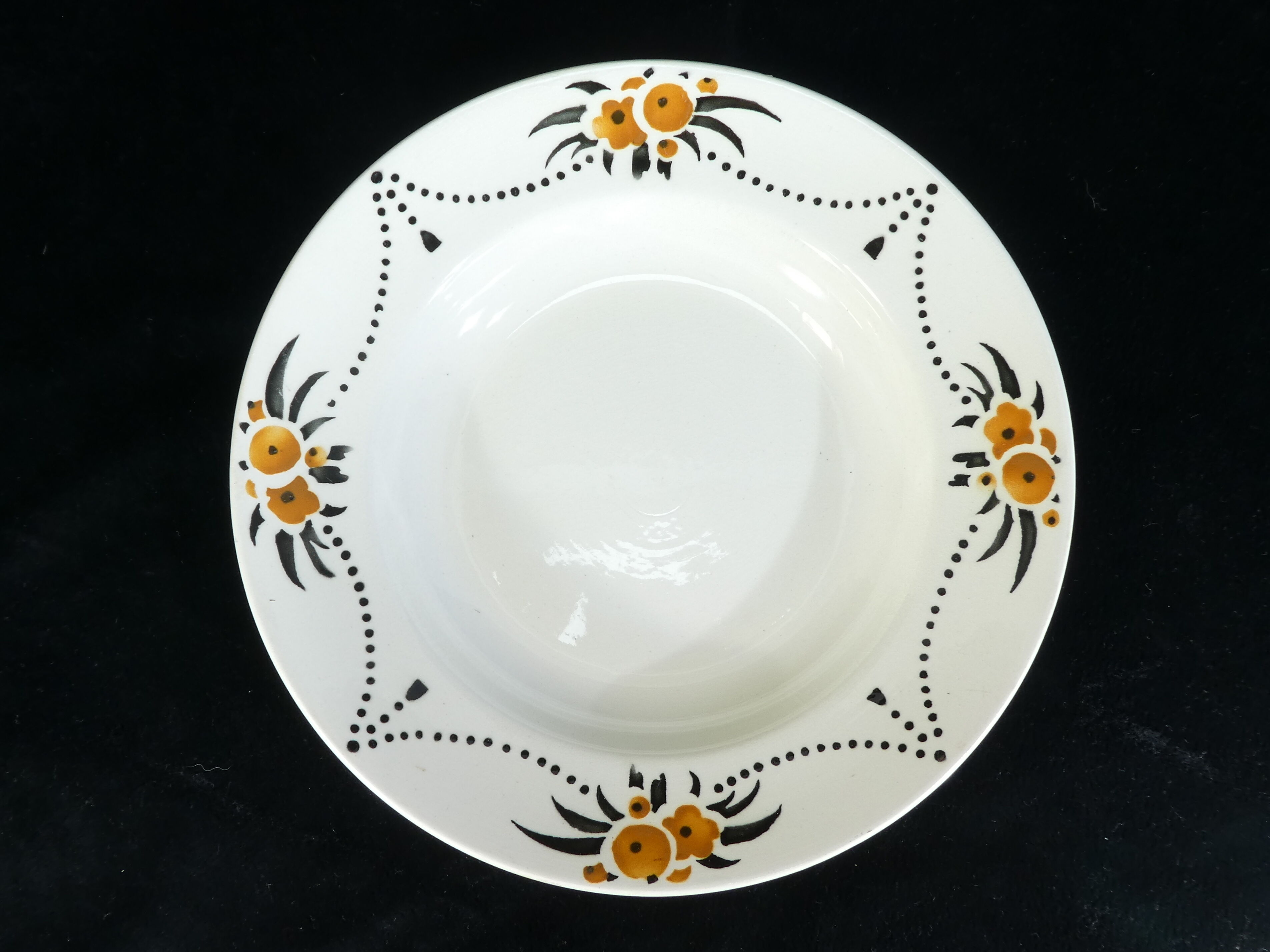 12 hollow plates badonviller model royal no digoin