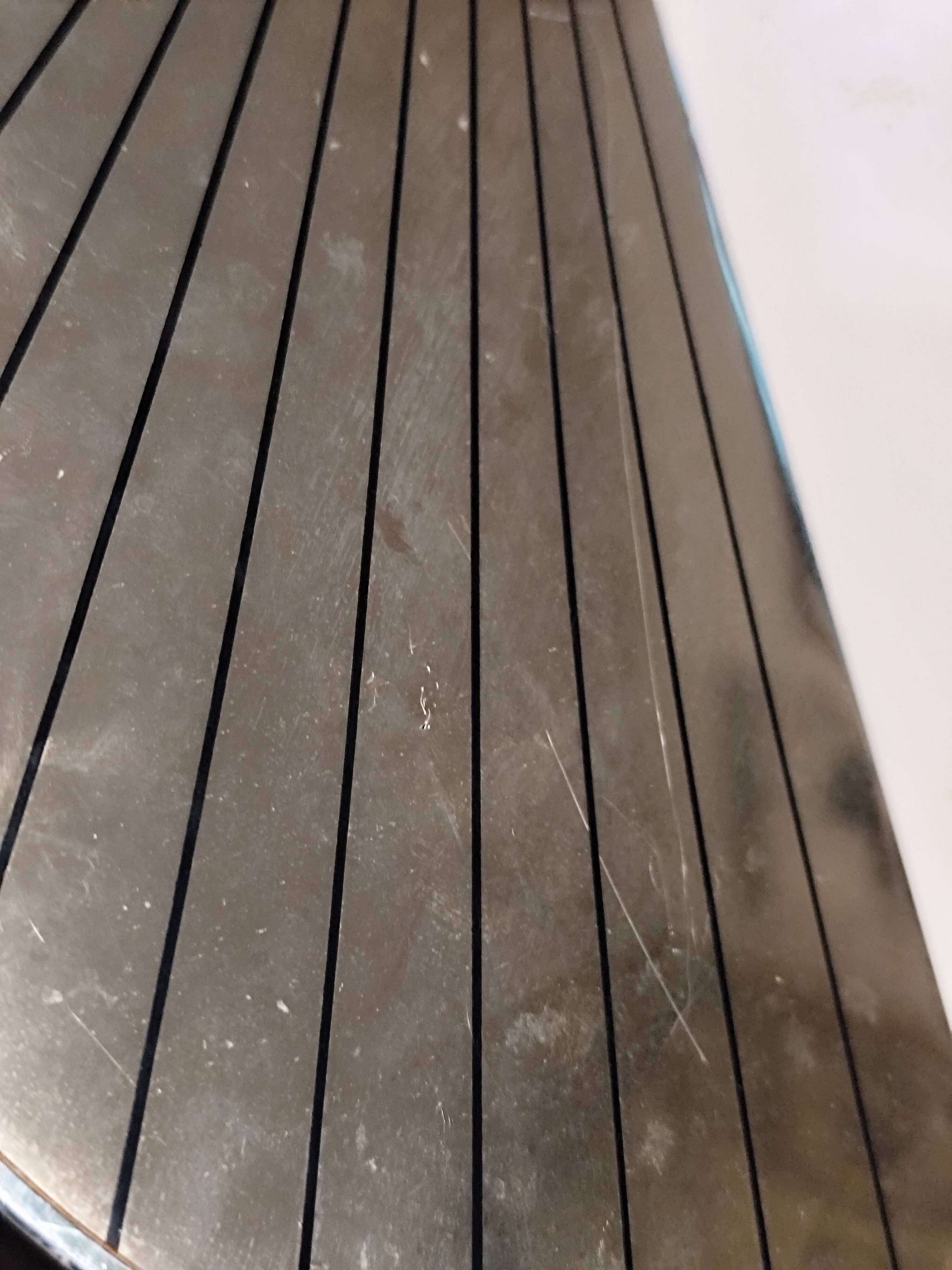 Vintage table lamp the dolphin Croissy white