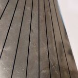 Vintage table lamp the dolphin Croissy white