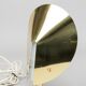 Aneta brass wall lights Sweden 1970