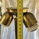 Rococo / Louis XVI brass tripod floor lamp, gilded