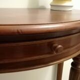Half moon console