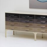 Modern Space Age DF2000 Sideboard by Raymond Loewy for Doubinsky Frères, 1968