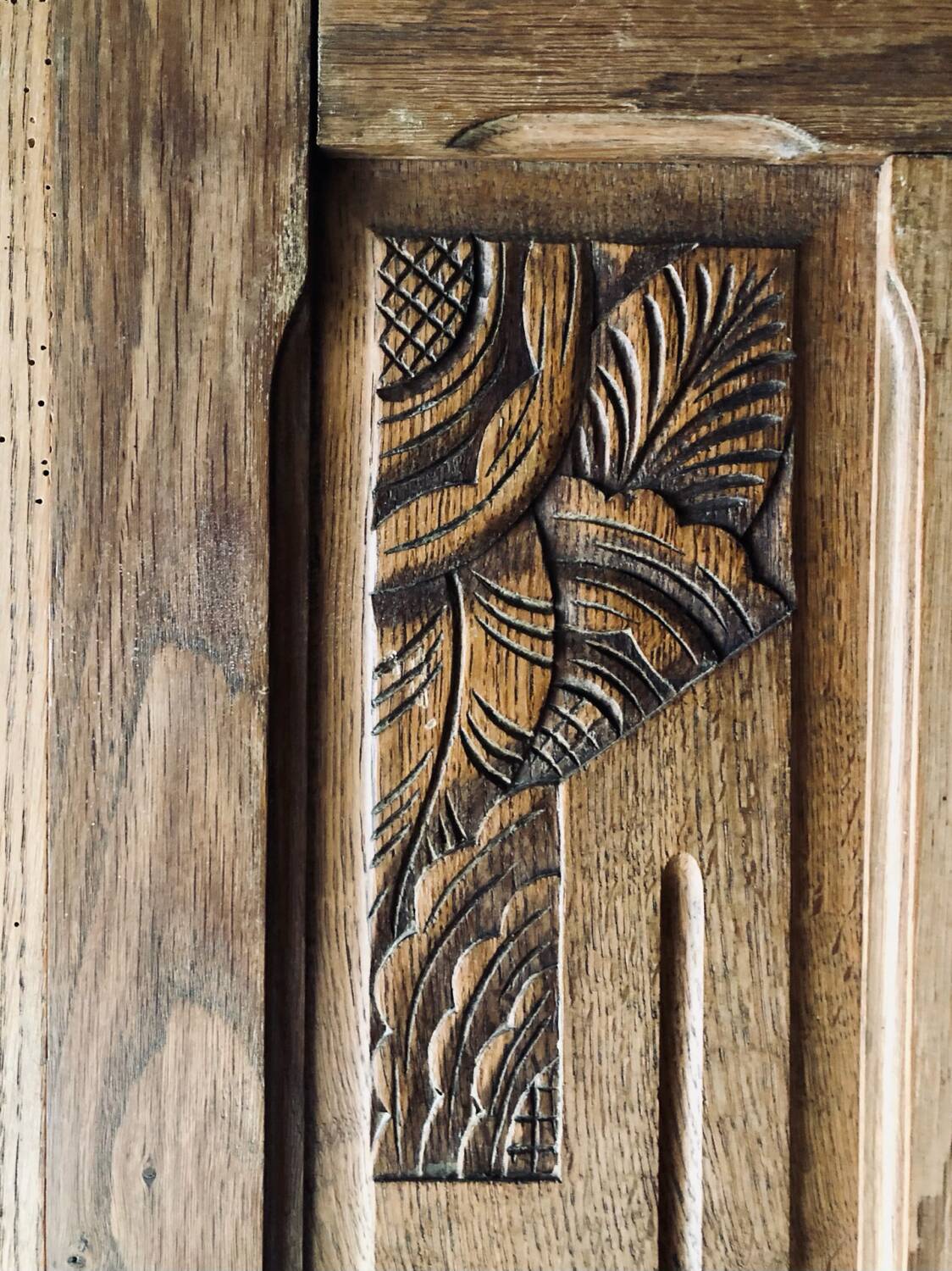 Antique Art Deco wardrobe / 1930