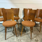 Set of 6 Baumann bistro chairs