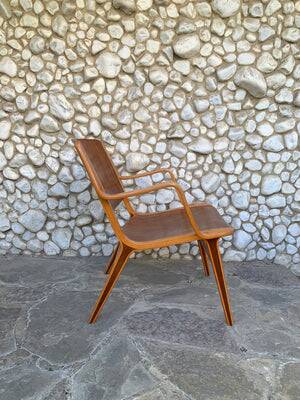 AX lounge chair, Peter Hvidt and Orla Mølgaard-Nielsen for Fritz Hansen, 1960s