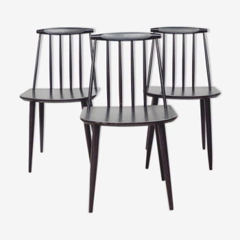 3 Danish chairs J77, 1960