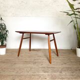 Ercol vintage solid teak meal table