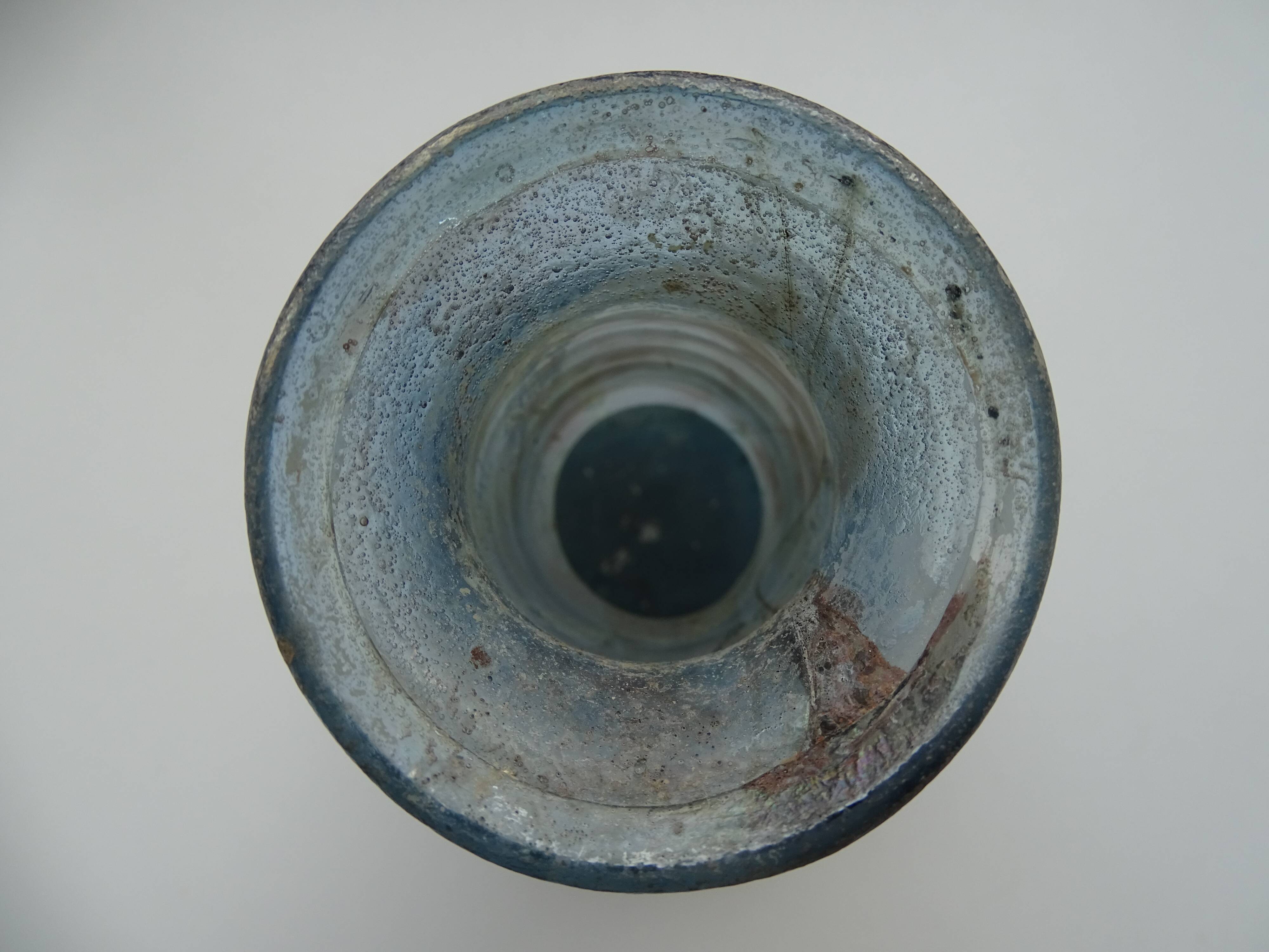 Vase Scavo Seguso Vetri d'Arte iridescent glass Murano 1950