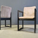 Set of 6 vintage dining chairs attributed to Tobia Scarpa, 1970s
