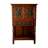 Bar in neo-renaissance style in solid oak