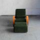 ‘Casablanca’ lounge chair with ottoman by Jamie Tresserra