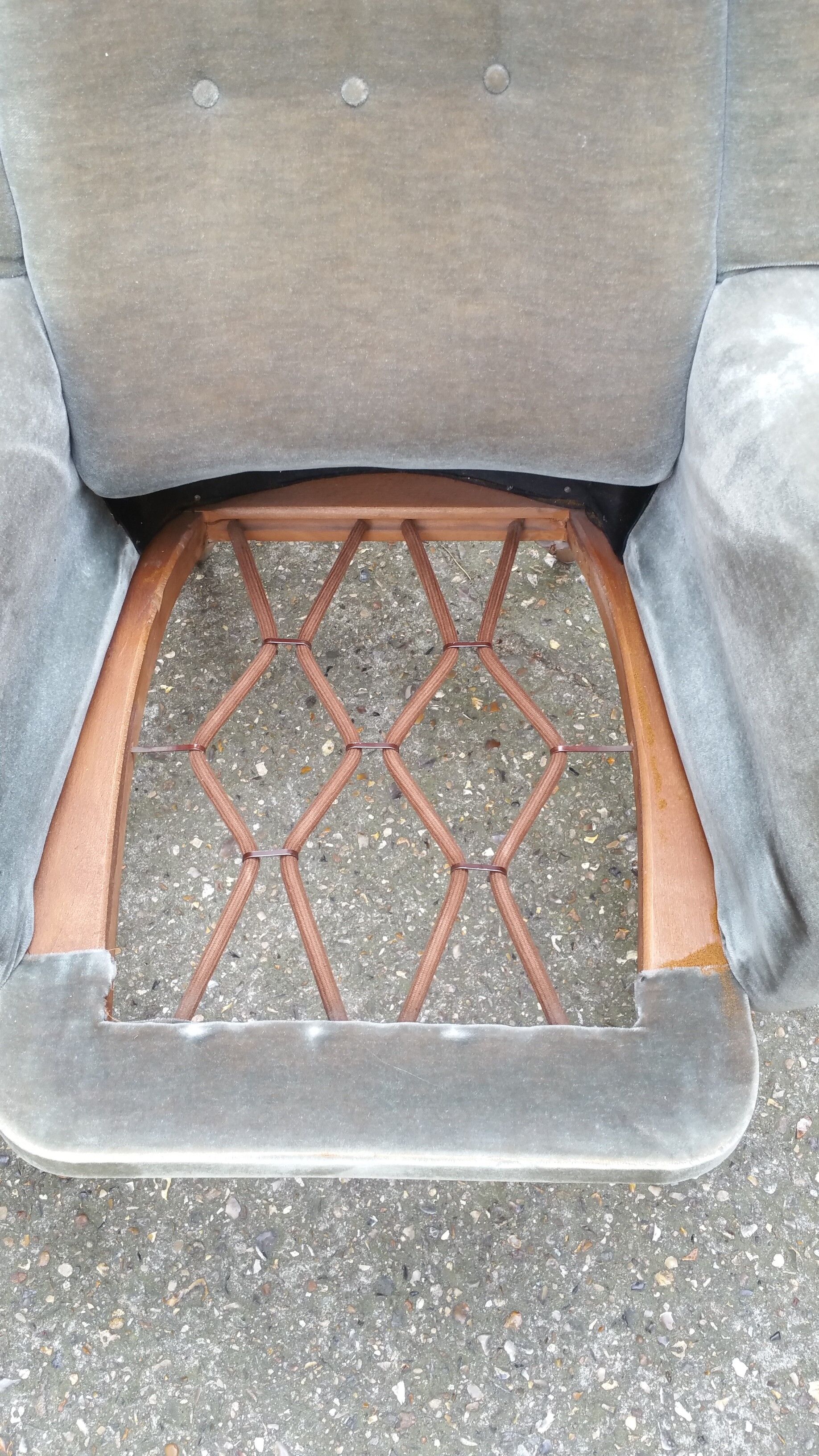 Exceptional Chair has ears Wingback chair years 50