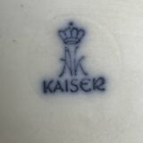 Vase en céramique blanche A Kaiser