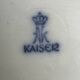 Vase en céramique blanche A Kaiser