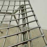 Old chair / Bar stool metal design Harry Bertoia for Knoll International vintage 1972