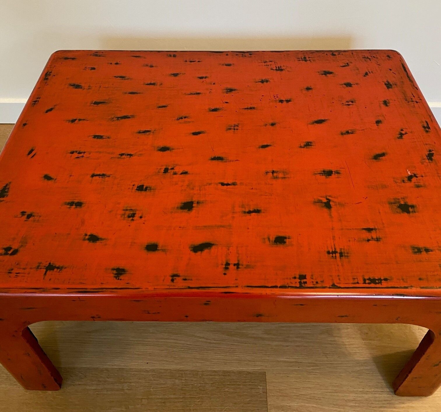 Table basse laquée du japon