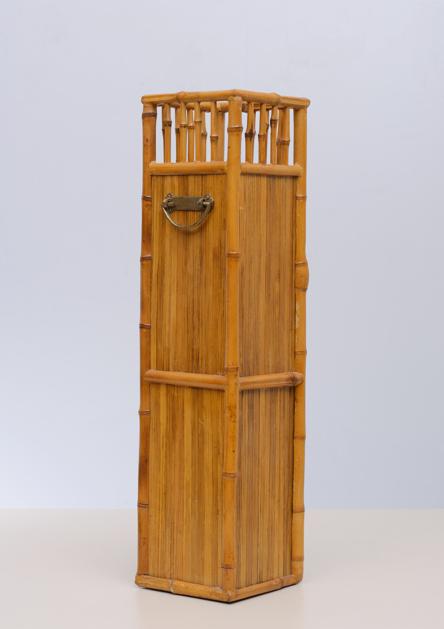 Chinese bamboo umbrella stand, 1960s