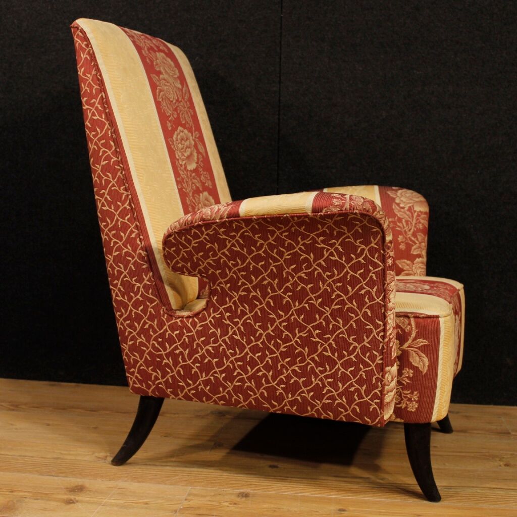Italian Chair in fabric flowers