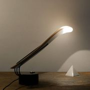 Cobra table lamp in Murano glass by Lino Tagliapietra for Effetre, Italy, 1980s