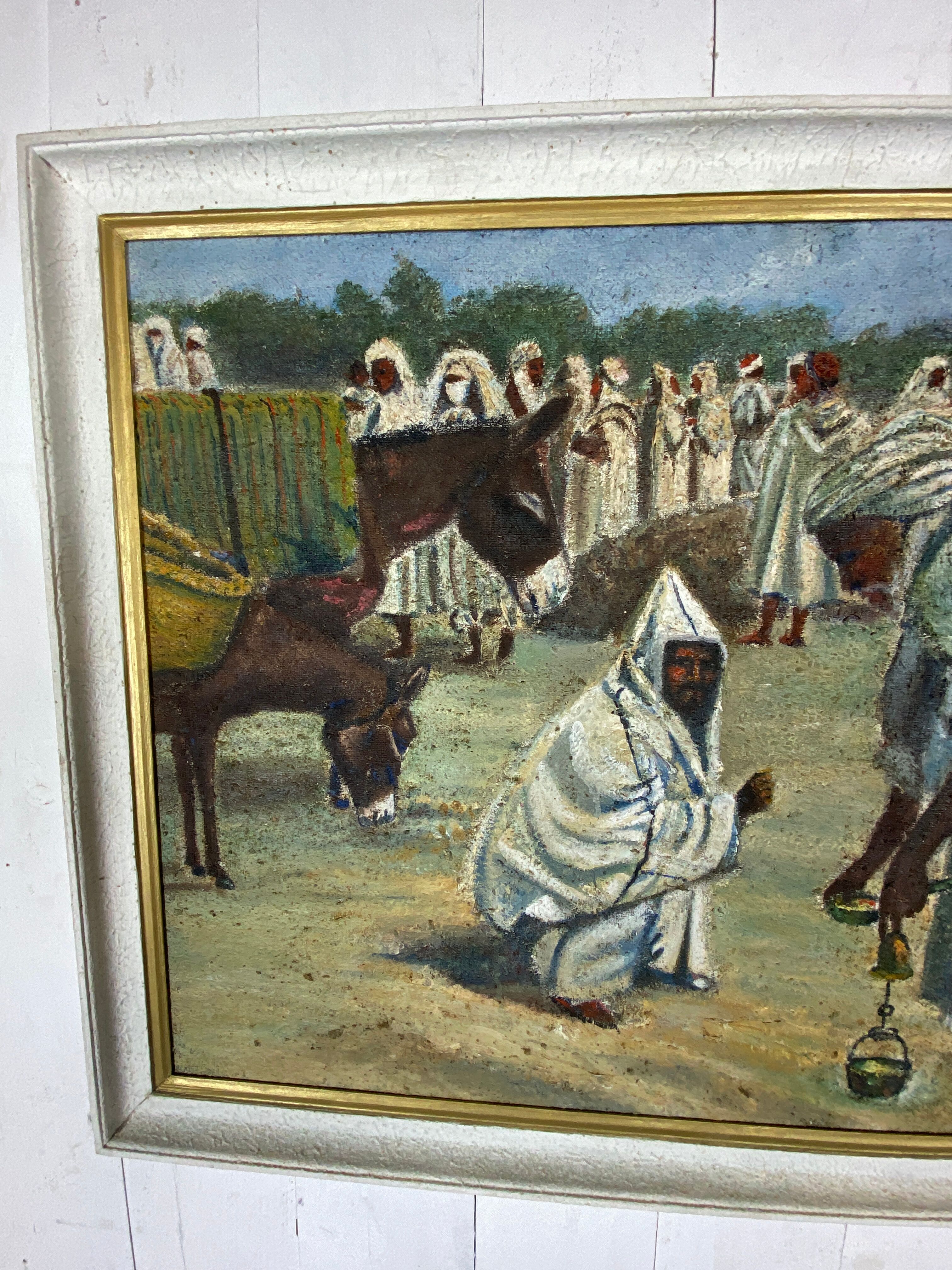 Ancient Orientalist painting