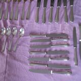 Housewife Christole, st jacques shell decoration, 59 pieces