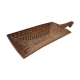 flat cut measure grain rice carved wood Egypt Africa Asia